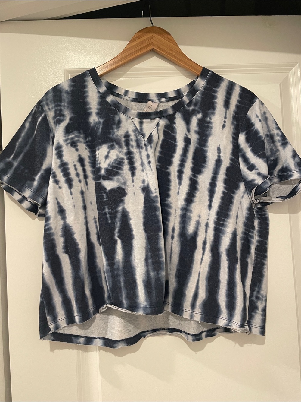Nanette lepore Tie-Dye Short Sleeve athletic top large